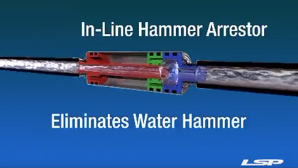 Inline Hammer Arrestor with LSP